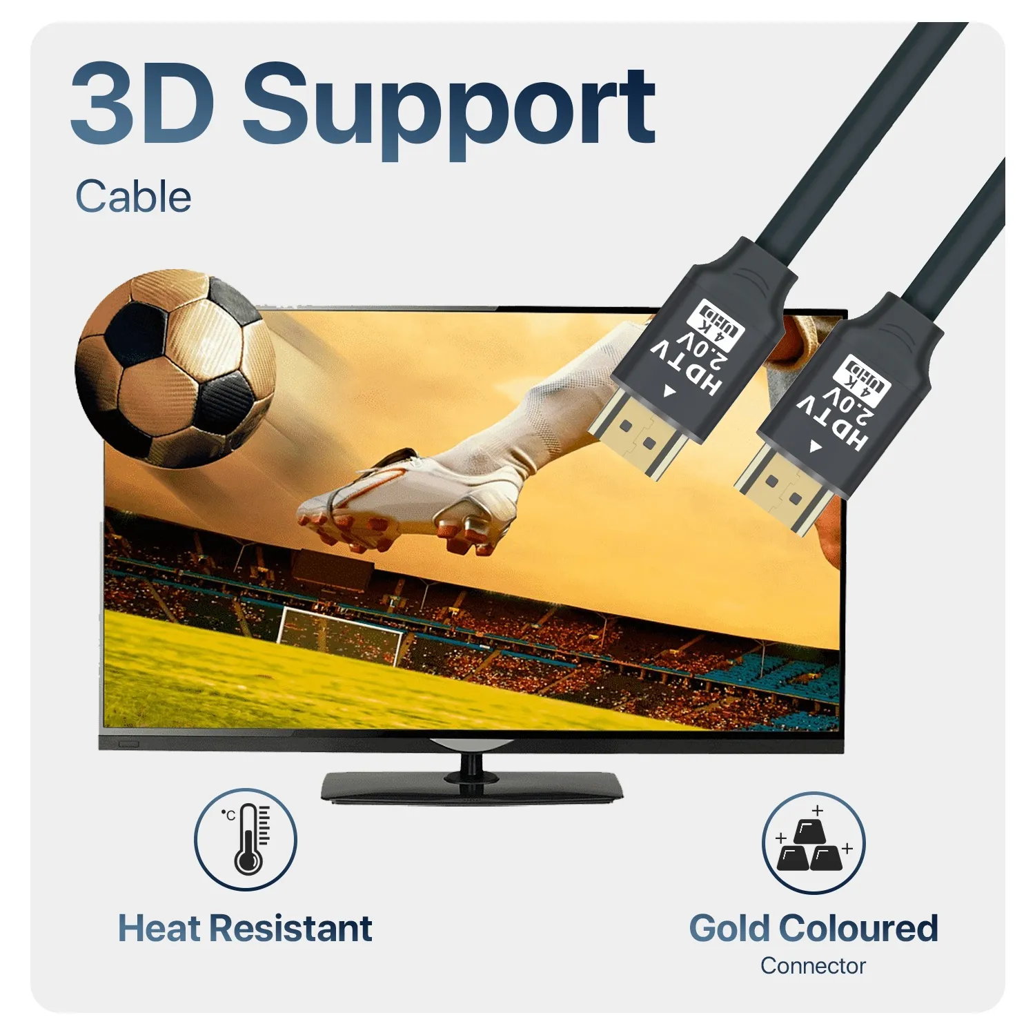 EVM HDMI Cable 3m 4K Heavy (EVM-4KHDMI-01) view 4